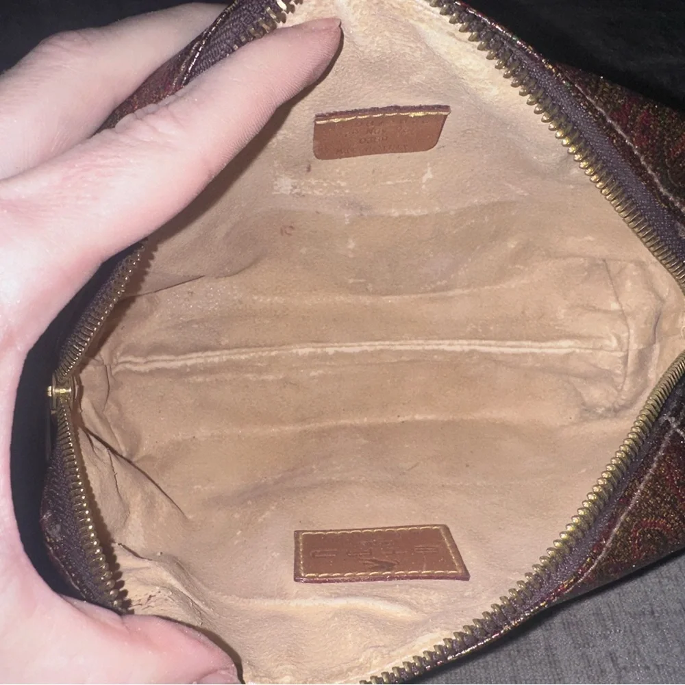 Etro Pegaso Paisley Zipper Pouch Bag - Picture 7 of 14